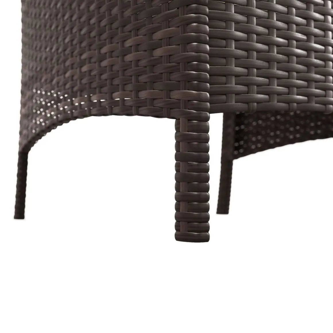 Rattanstühle JASMINA 2er Set braun