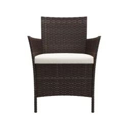 Rattanstühle JASMINA 2er Set braun