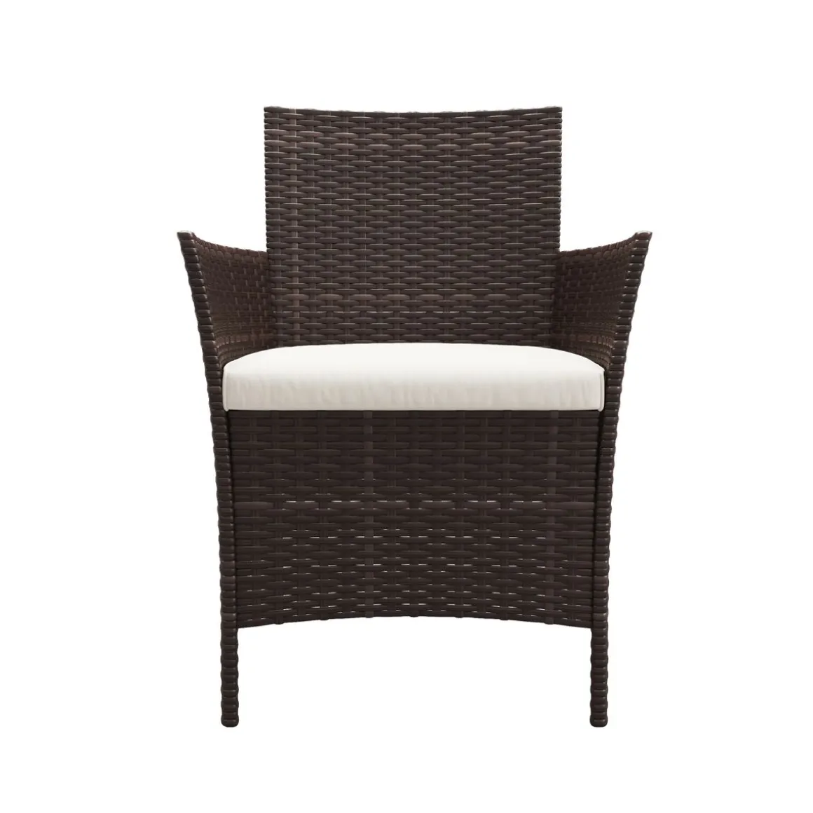 Rattanstühle JASMINA 2er Set braun