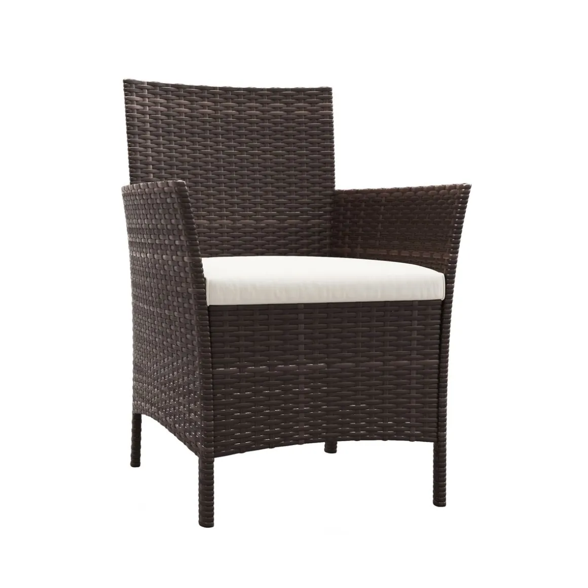 Rattanstühle JASMINA 2er Set braun