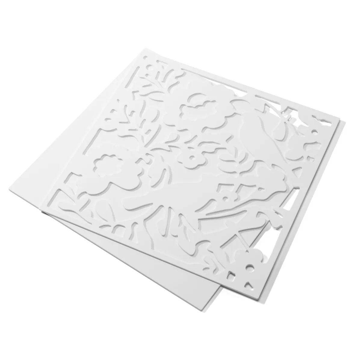 Raumteiler hängend BLOOM 12er Set 40 x 40 cm weiss
