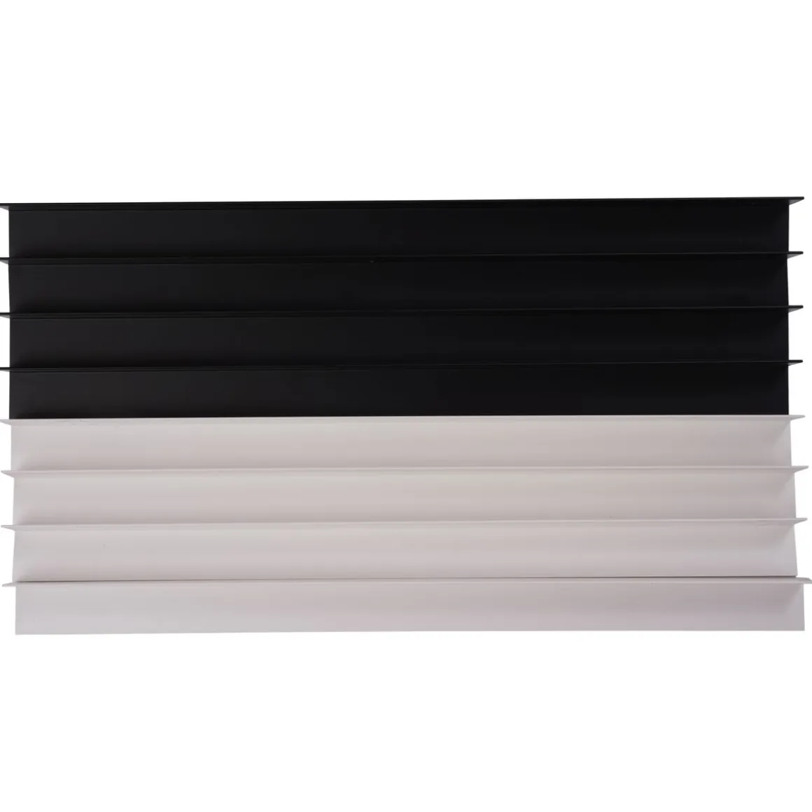 Raumteiler hängend FLOWER 12er Set 40 x 40 cm weiss
