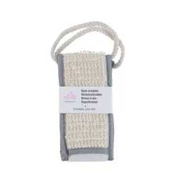 Rückenschrubber 76 x 4.5 x 2 cm beige/grau