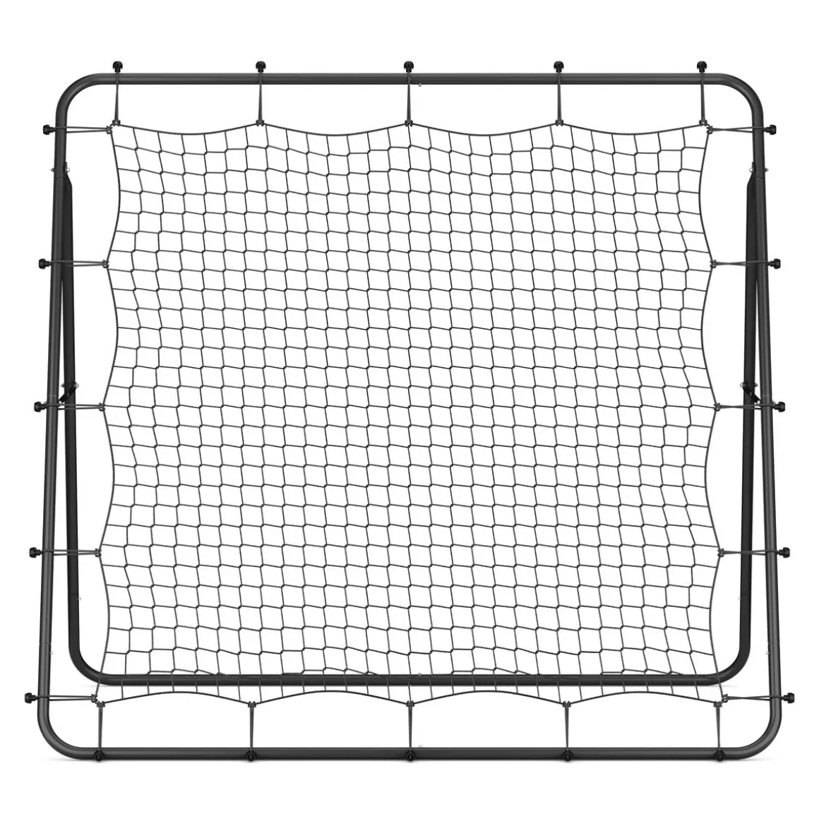 Rebounder Fussball verstellbar 150 x 150 cm schwarz