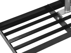 Rechen Nivellierrechen 76 x 26 x 175 cm schwarz/silber