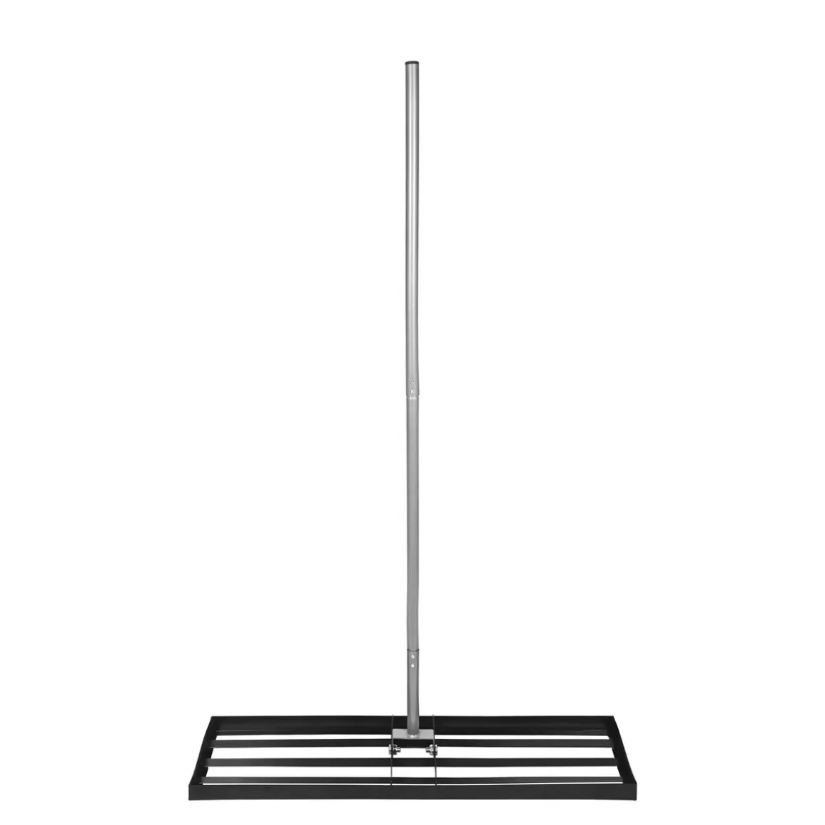 Rechen Nivellierrechen 113 x 26 x 175 cm schwarz/silber
