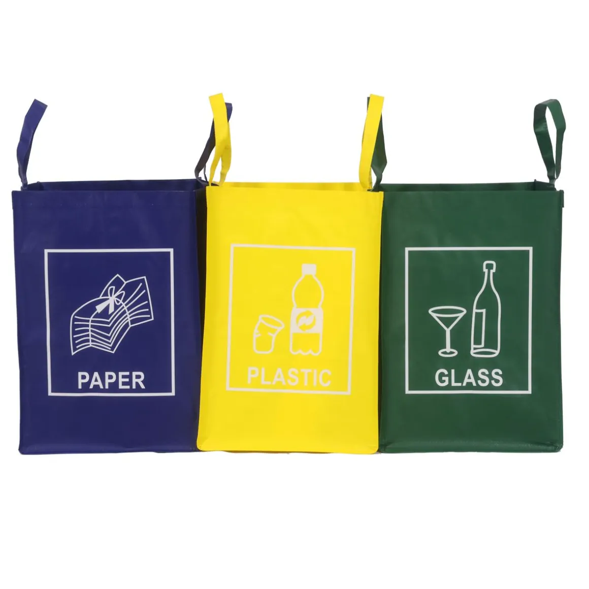 Recycling Mülltrennsystem 3er Set