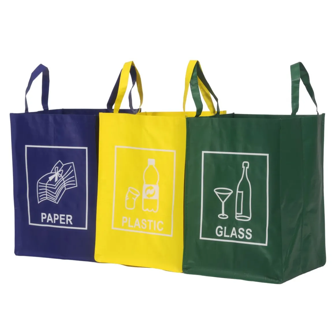 Recycling Mülltrennsystem 3er Set