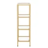 Regal Glas TYRO 40 x 95 cm gold