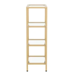 Regal Glas TYRO 40 x 95 cm gold