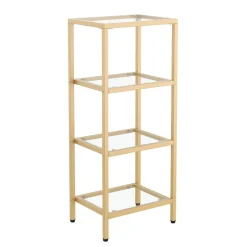 Regal Glas TYRO 40 x 95 cm gold