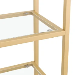 Regal Glas TYRO 40 x 95 cm gold