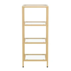 Regal Glas TYRO 40 x 95 cm gold