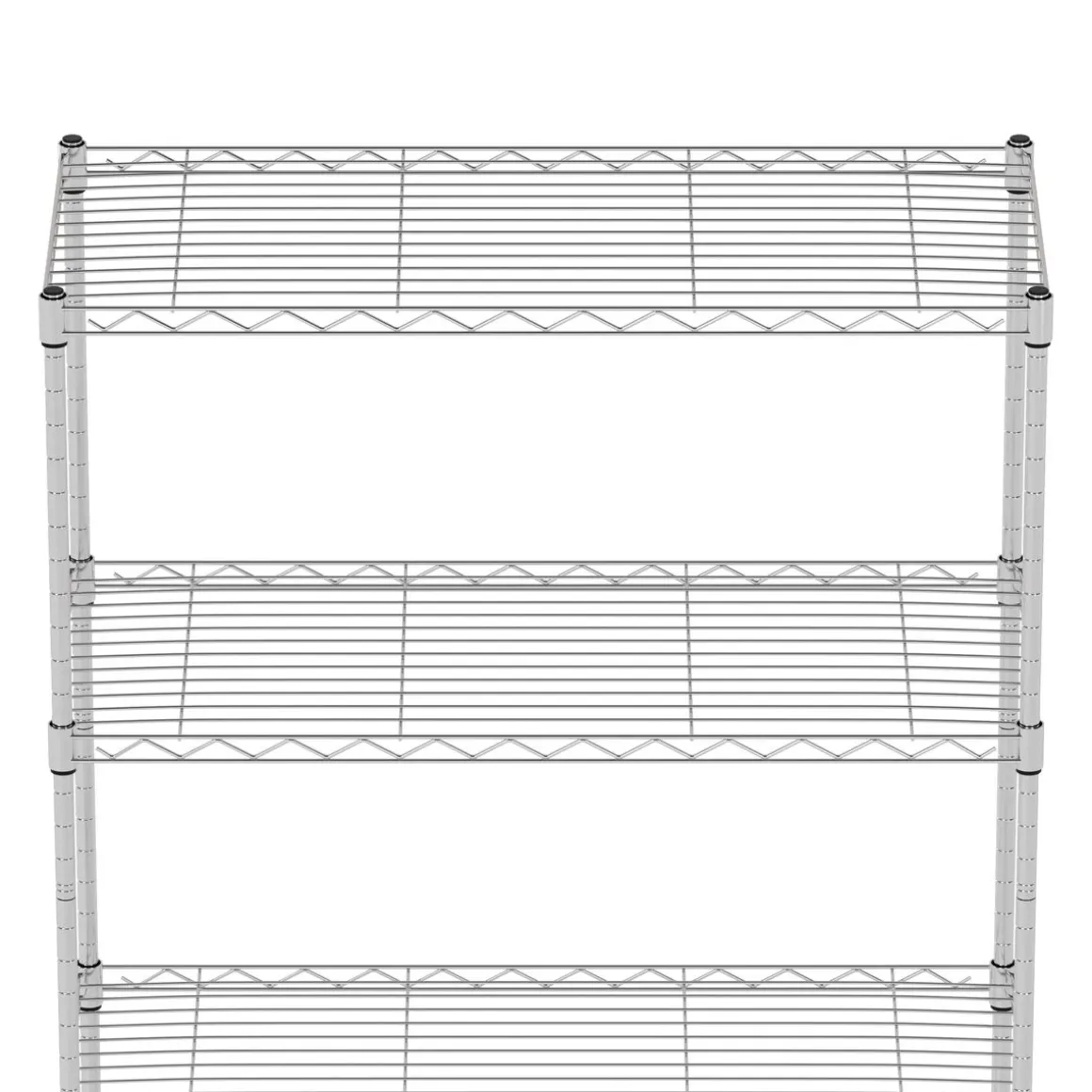 Regal Metall höhenverstellbar auf Rollen 76 x 35 x 154 cm silber
