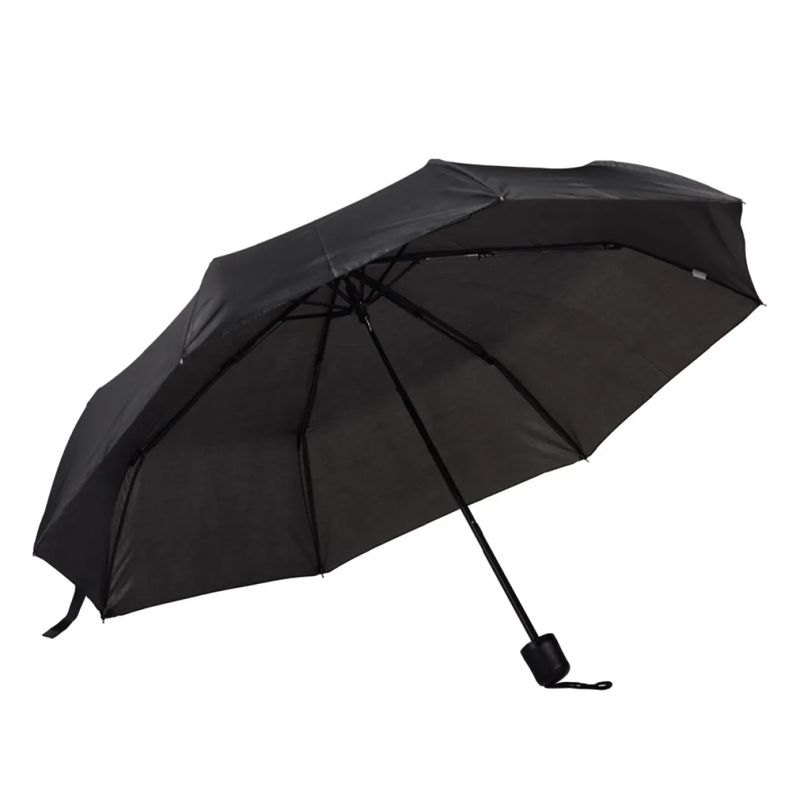 Regenschirm klein manuell 110 cm schwarz