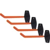 Reifen Wandhalterung 4er Set 25 x 9 cm orange
