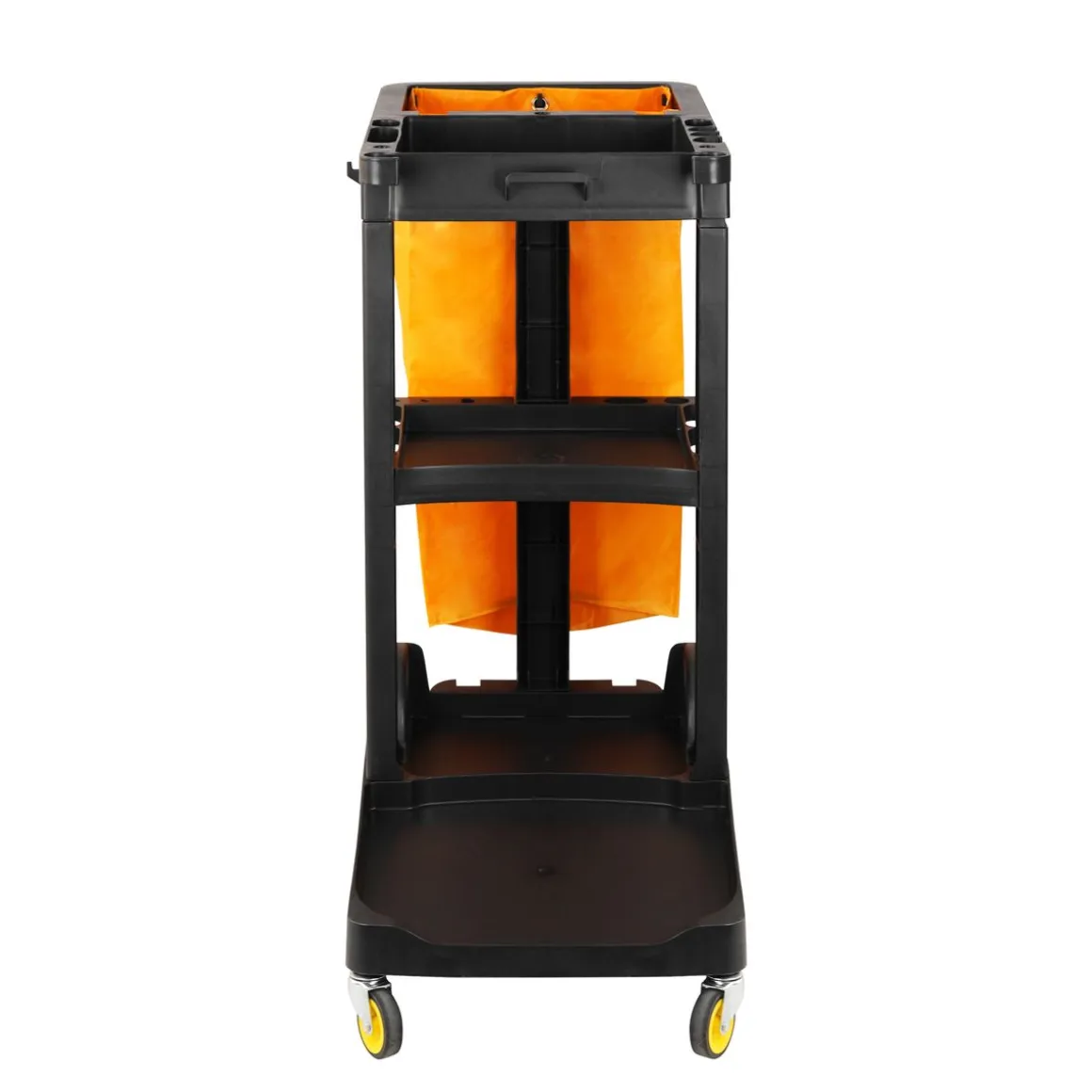Reinigungswagen schwarz/orange
