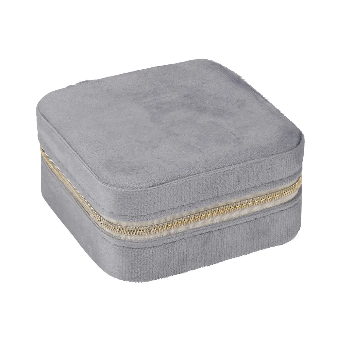 Reiseetui Samt für Schmuck 10 x 10 cm | GONSER.CH