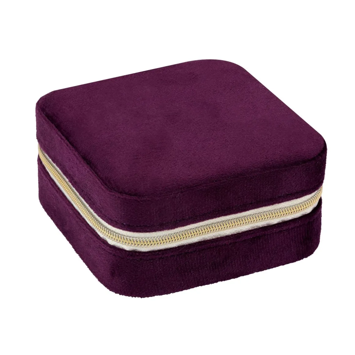 Reiseetui Samt für Schmuck 10 x 10 cm | GONSER.CH