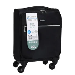 Reisekoffer Grösse S 20L schwarz