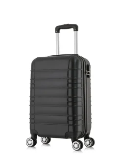 Reisekoffer Hartschalenkoffer AVA 5er Set schwarz