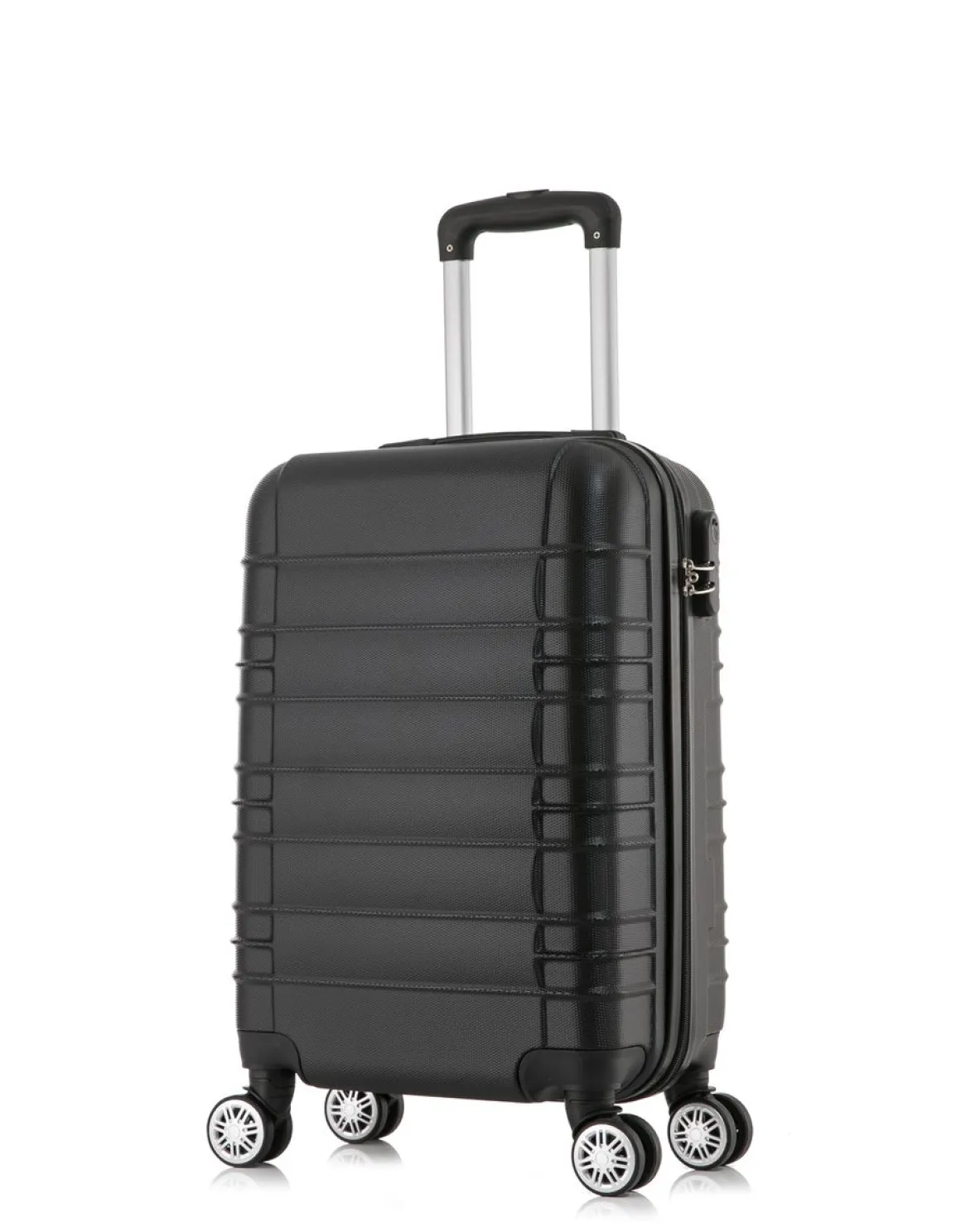 Reisekoffer Hartschalenkoffer AVA 5er Set schwarz
