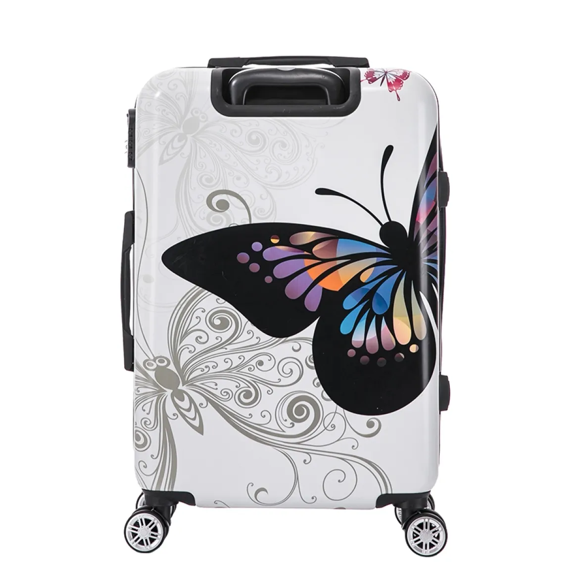 Reisekoffer Hartschalenkoffer BUTTERFLY 3er Set