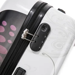 Reisekoffer Hartschalenkoffer BUTTERFLY 3er Set