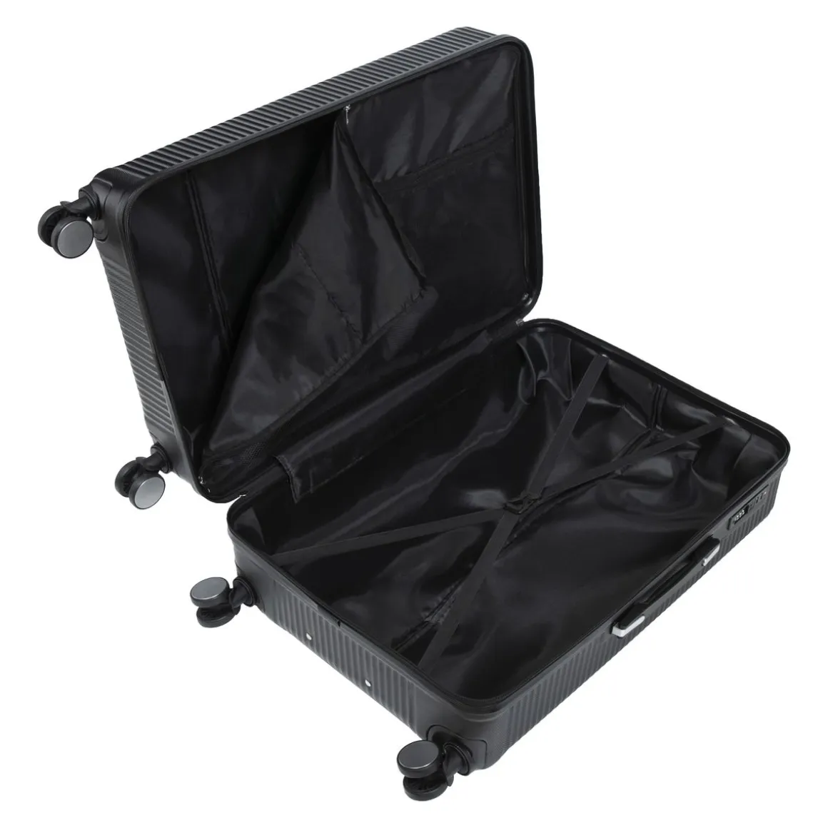 Reisekoffer Hartschalenkoffer SANDBOX Grösse XL schwarz