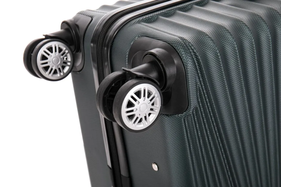Reisekoffer Hartschalenkoffer NIA 5er Set smaragd