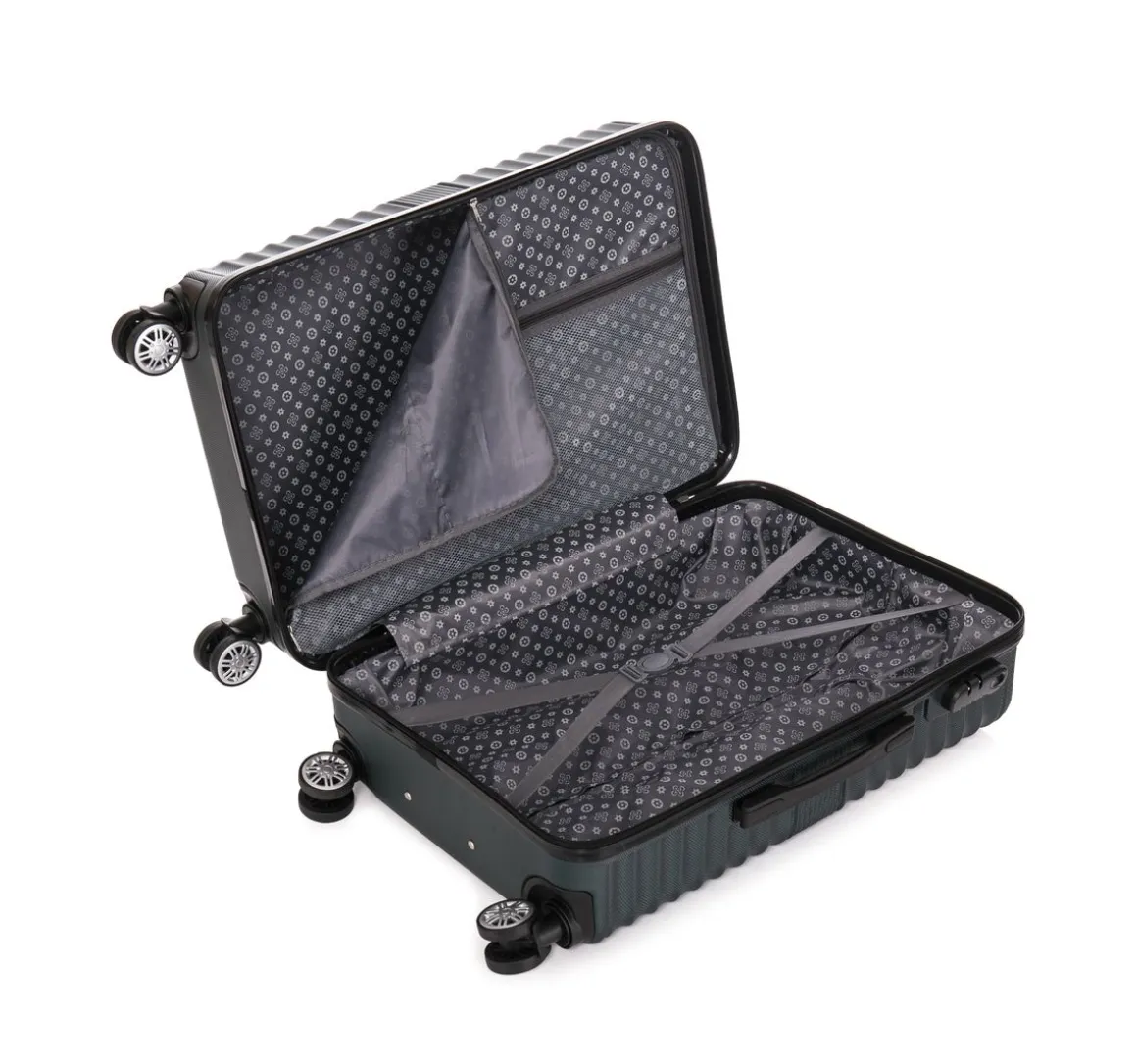 Reisekoffer Hartschalenkoffer NIA 5er Set smaragd