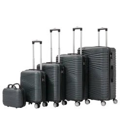 Reisekoffer Hartschalenkoffer NIA 5er Set smaragd