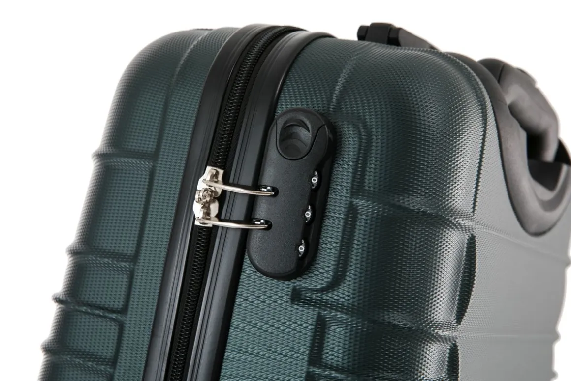 Reisekoffer Hartschalenkoffer AVA Grösse XL smaragd
