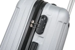 Reisekoffer Hartschalenkoffer LINN 5er Set silber