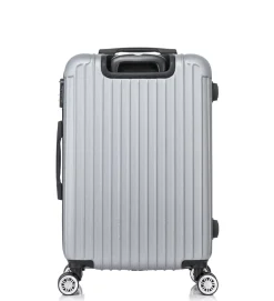 Reisekoffer Hartschalenkoffer LINN 5er Set silber