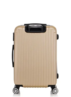Reisekoffer Hartschalenkoffer LINN 3er Set champagner