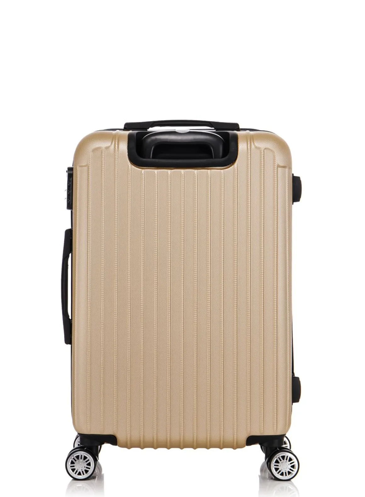 Reisekoffer Hartschalenkoffer LINN 3er Set champagner