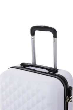 Reisekoffer Hartschalenkoffer AMY Grösse M weiss