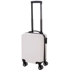 Reisekoffer Hartschalenkoffer 45 x 22 x 30 cm weiss