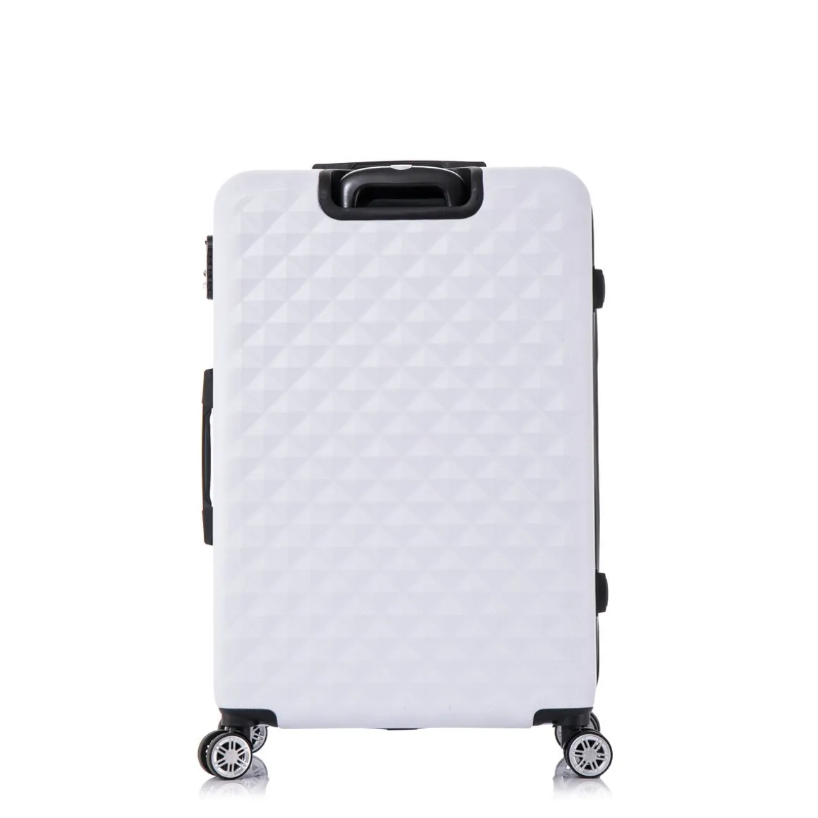 Reisekoffer Hartschalenkoffer AMY 3er Set weiss