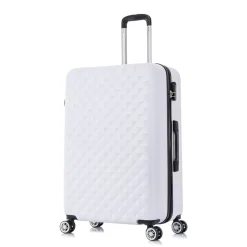 Reisekoffer Hartschalenkoffer AMY 3er Set weiss