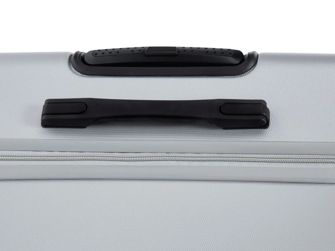 Reisekoffer Hartschalenkoffer DUNE Grösse XL silber