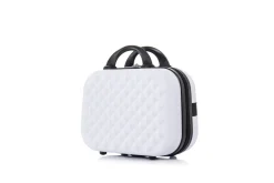 Reisekoffer Hartschalenkoffer AMY 5er Set weiss
