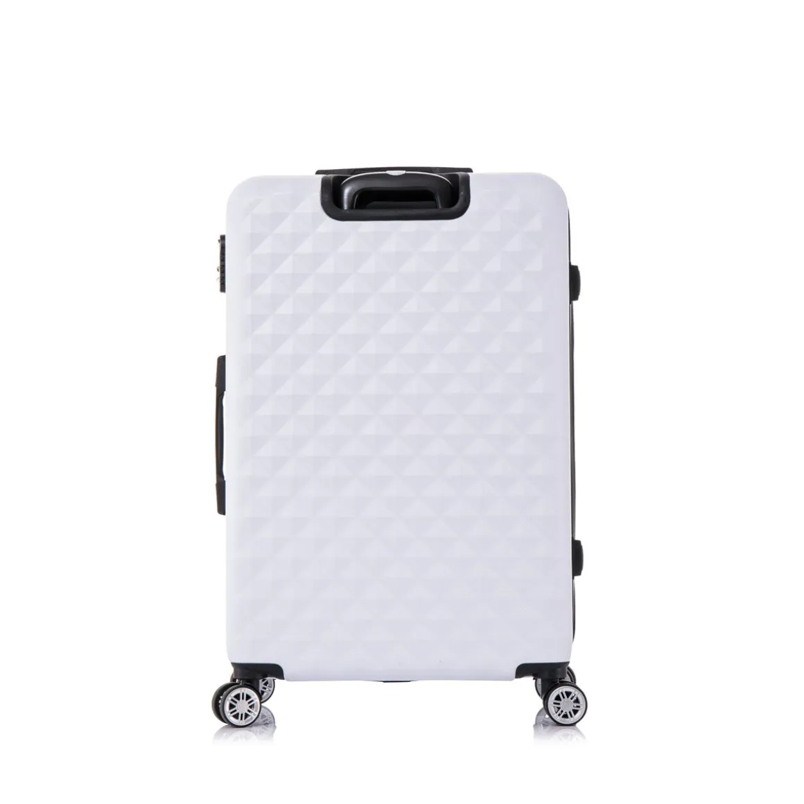 Reisekoffer Hartschalenkoffer AMY 5er Set weiss
