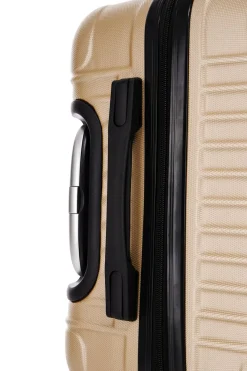 Reisekoffer Hartschalenkoffer LINN 5er Set champagner