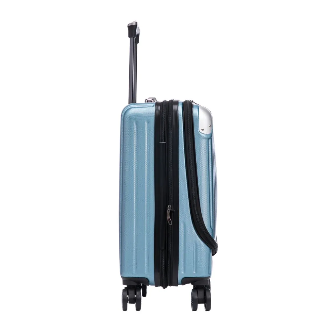 Reisekoffer Hartschalenkoffer mit Laptopfach LIMMA Grösse M blau