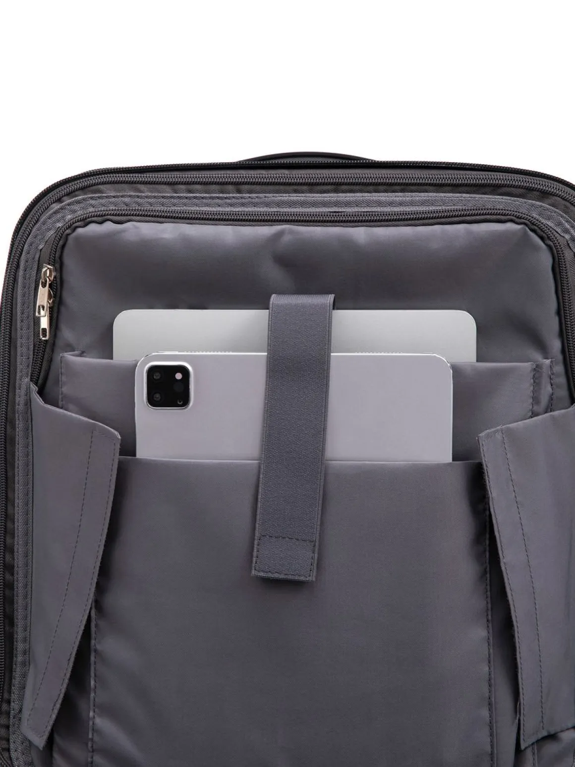 Reisekoffer Hartschalenkoffer mit Laptopfach LIMMA Grösse M blau