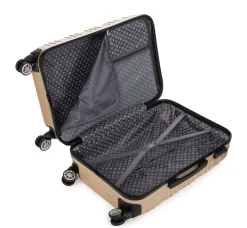 Reisekoffer Hartschalenkoffer AVA 5er Set champagner