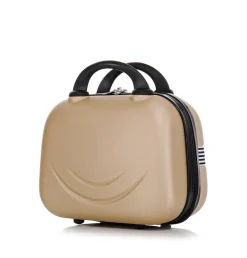 Reisekoffer Hartschalenkoffer AVA 5er Set champagner
