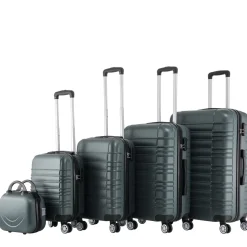Reisekoffer Hartschalenkoffer AVA 5er Set smaragd